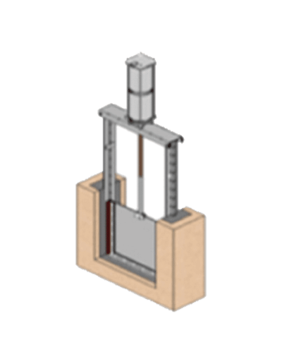 Manœuvre par actionneur pneumatique